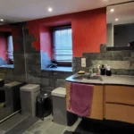 Ferme rénovée à Bloye salle de bains